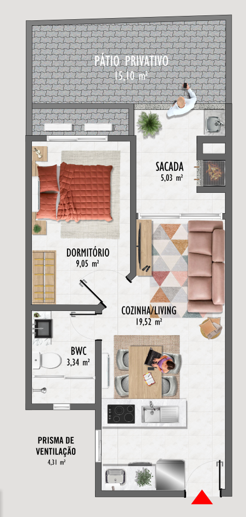Apartamento, 3 quartos, 110 m² - Foto 5