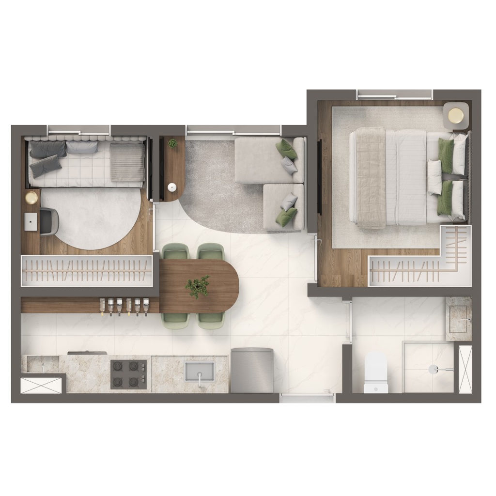 Apartamento, 2 quartos, 31 m² - Foto 26