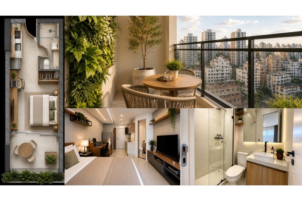 Apartamento, 1 quarto, 27 m² - Foto 16