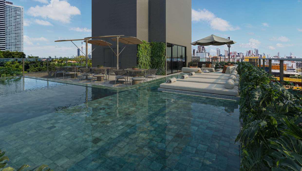 Studio de 1 quarto, 13m² no bairro Cabo Branco, em João Pessoa | Eu Corretor