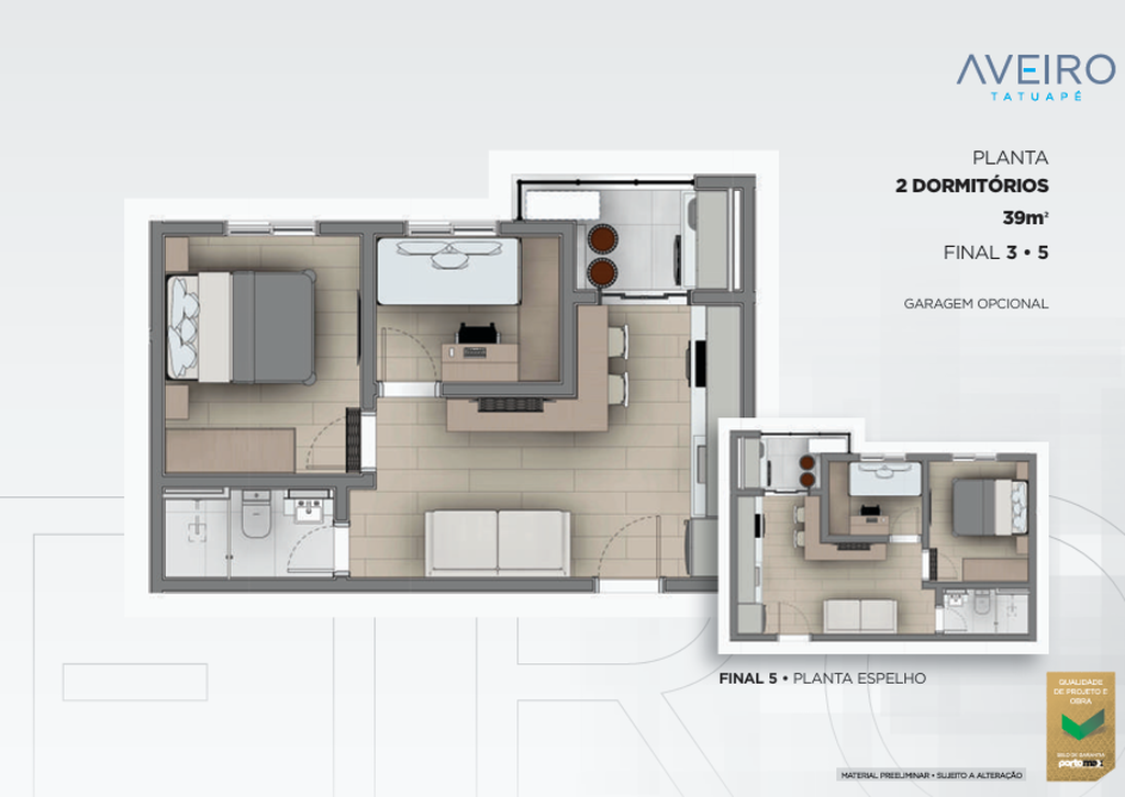 Apartamento, 2 quartos, 50 m² - Foto 23
