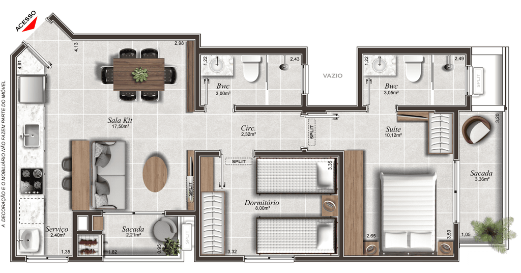 Apartamento, 2 quartos, 56 m² - Foto 11
