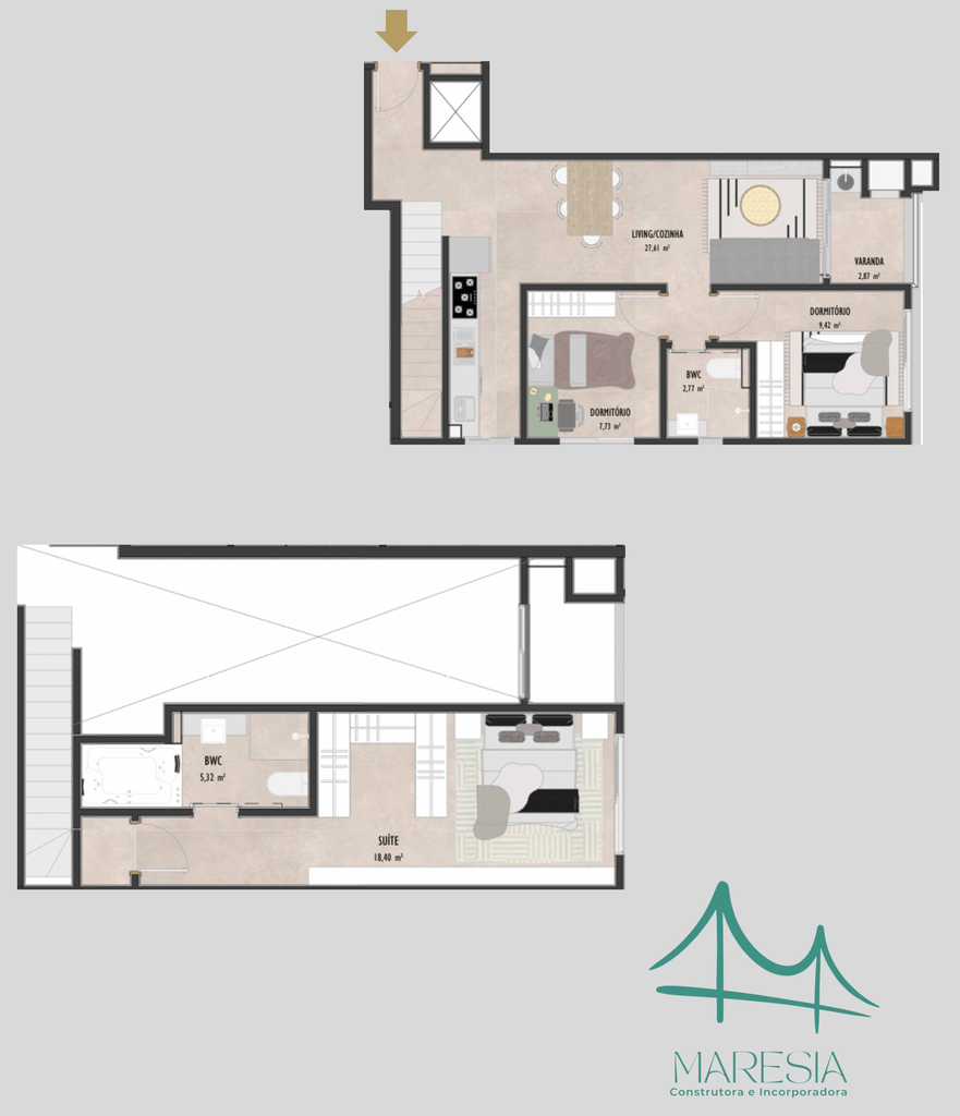 Apartamento, 3 quartos, 94 m² - Foto 92