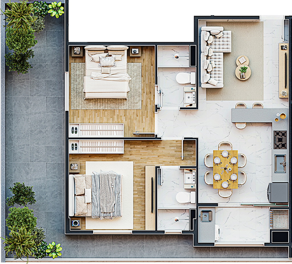 Apartamento, 2 quartos, 60 m² - Foto 20