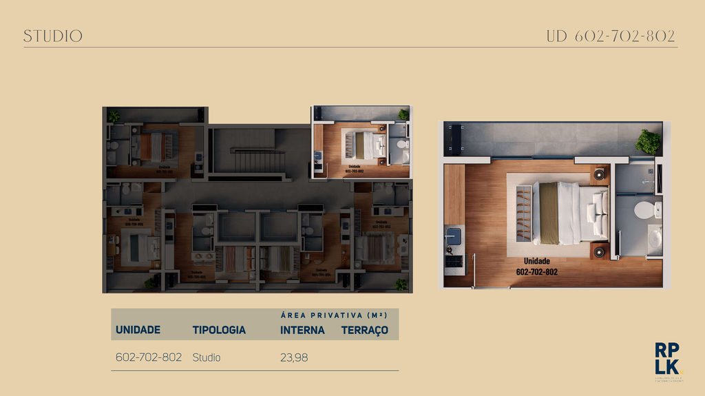 Planta - Unidade 602-702-802