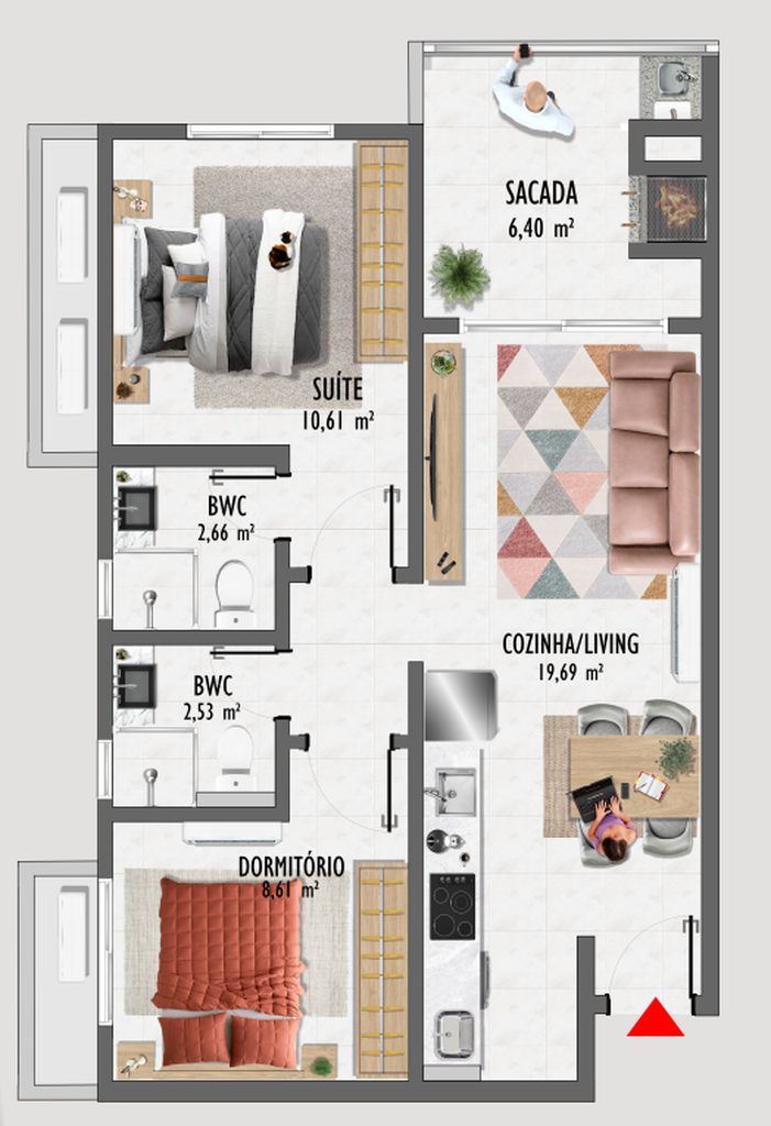 Apartamento, 3 quartos, 110 m² - Foto 7