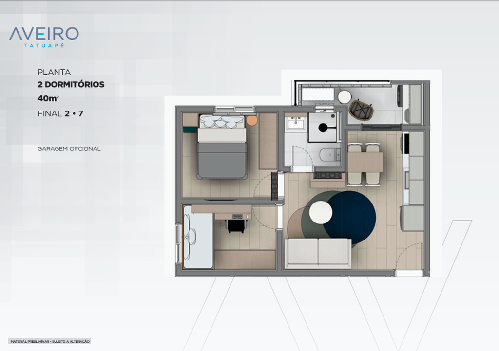 Apartamento, 2 quartos, 50 m² - Foto 22