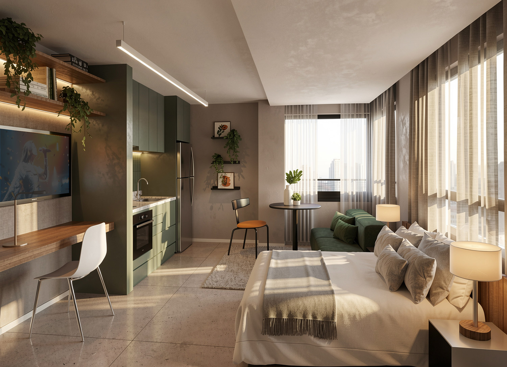 Studio de 1 quarto, 24m² no bairro Saúde, em São Paulo | Eu Corretor