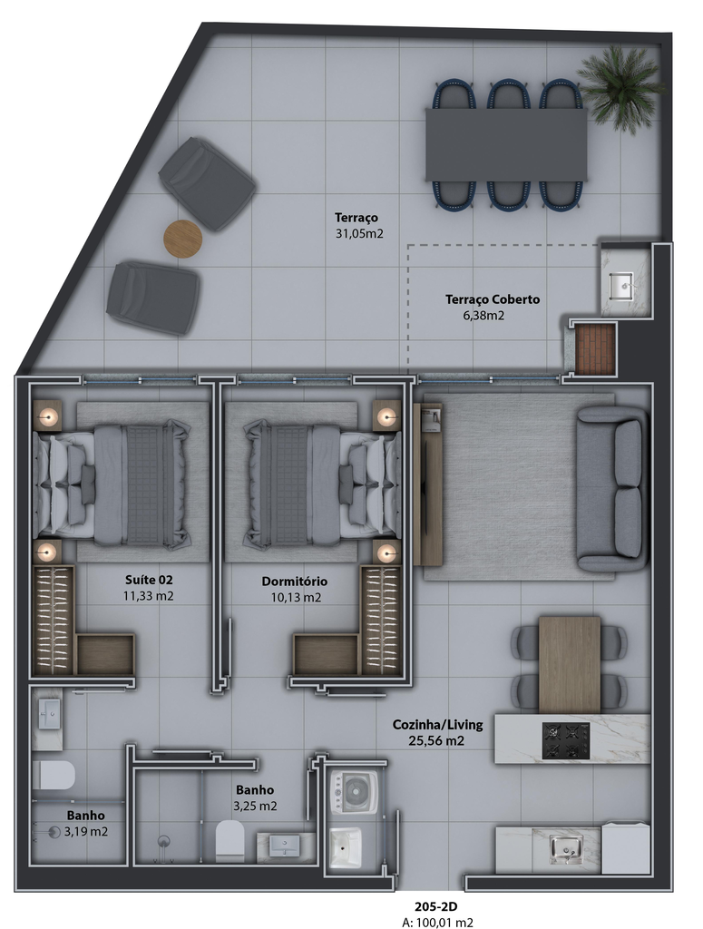 Apartamento, 2 quartos, 81 m² - Foto 67
