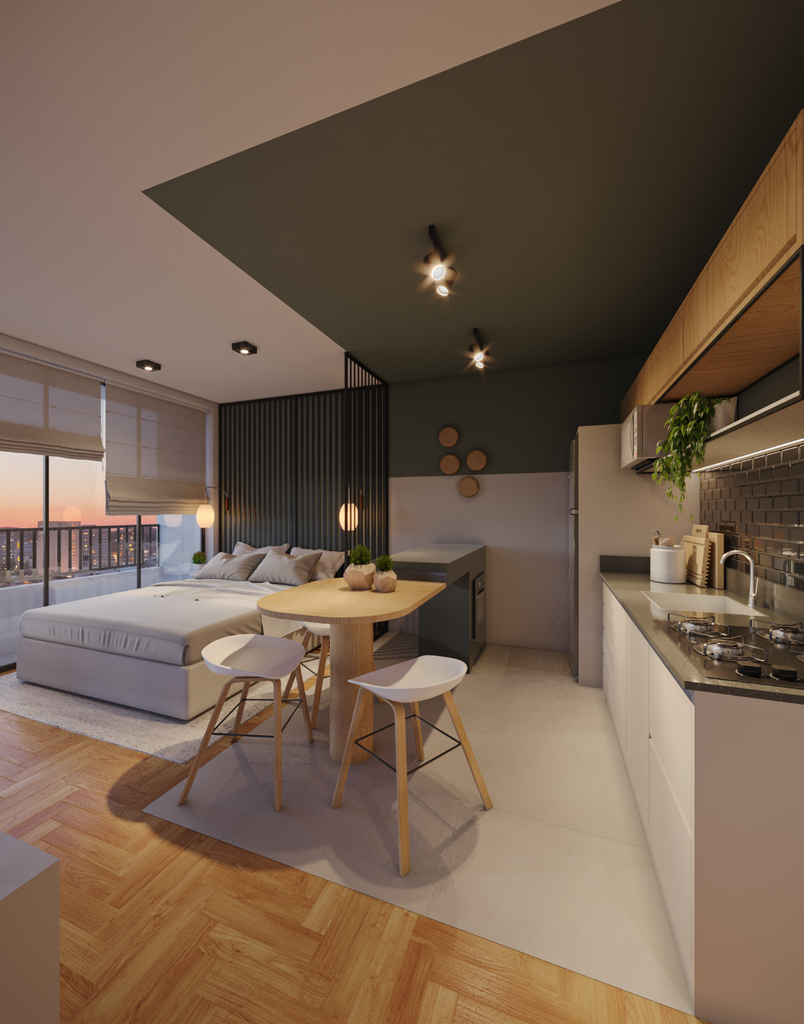 Stúdio à venda em Centro, São José dos Pinhais — MAP Imobiliária