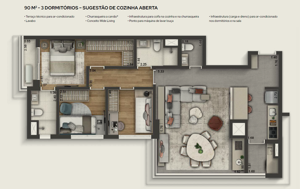 Apartamento, 3 quartos, 137 m² - Foto 29