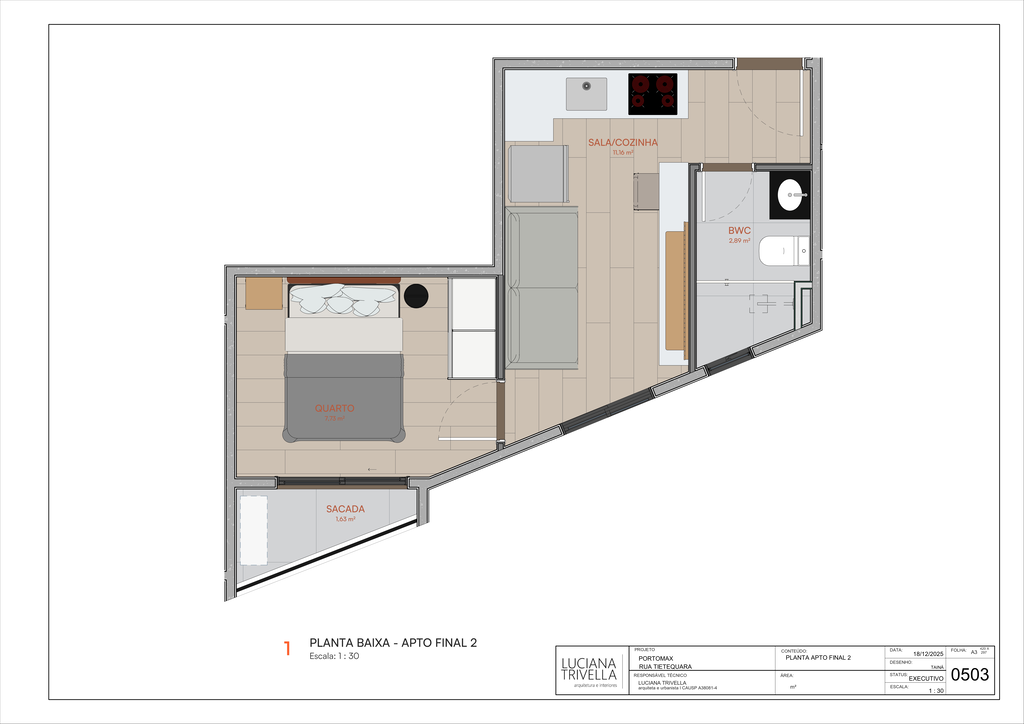Apartamento, 1 quarto, 34 m² - Foto 31