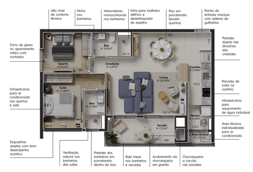 Apartamento, 3 quartos, 211 m² - Foto 16