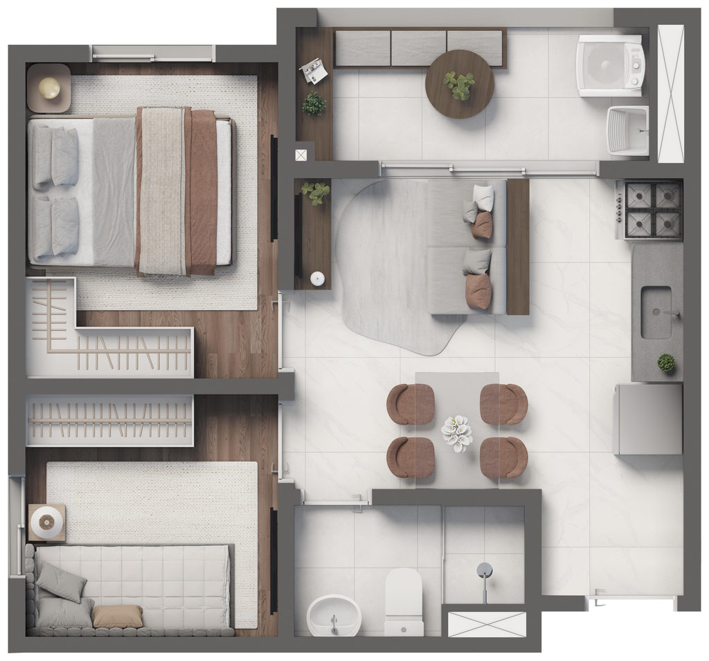 Apartamento, 1 quarto, 24 m² - Foto 39