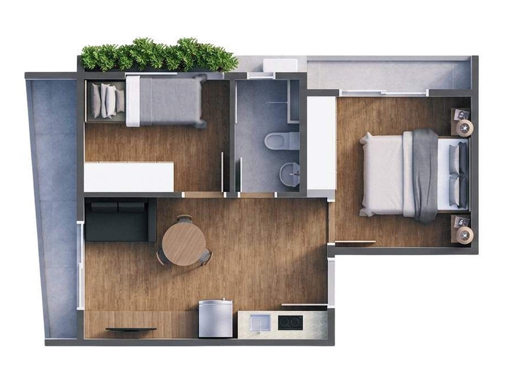 Apartamento, 2 quartos, 51 m² - Foto 14