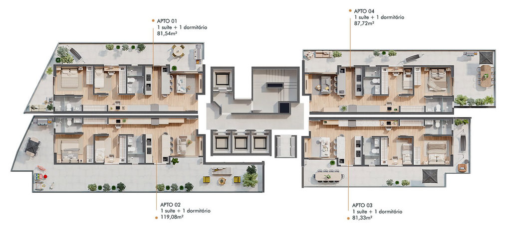 Apartamento, 1 quarto, 30 m² - Foto 23