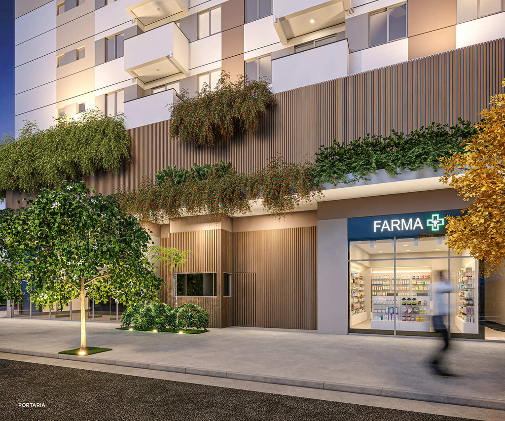 020 portaria - Apartamento à venda em São Paulo, Butantã, com 1 quarto, 26,17m²