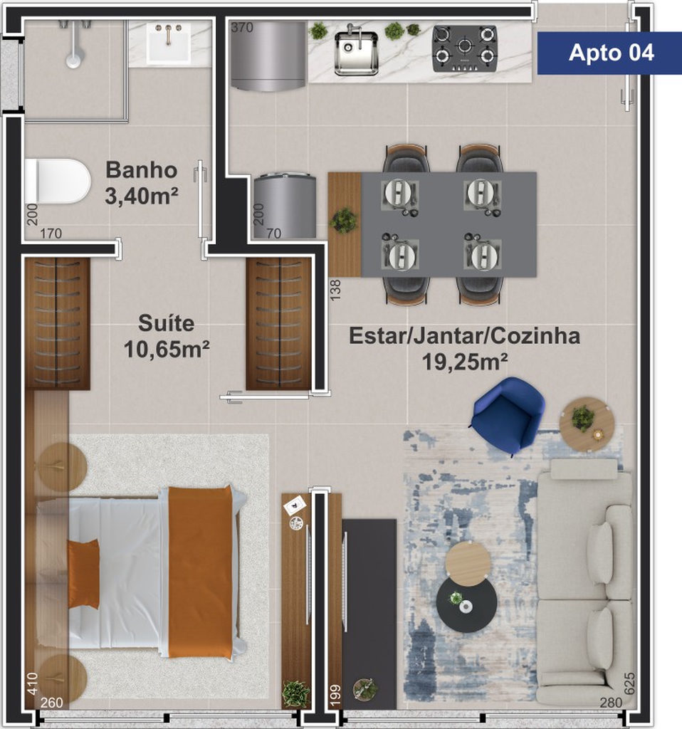 Apartamento, 2 quartos, 62 m² - Foto 23