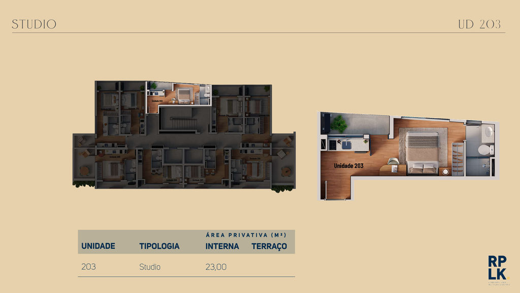 Planta - Unidade 203