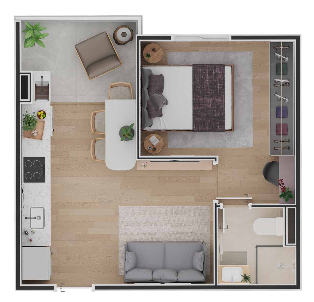 Apartamento, 2 quartos, 43 m² - Foto 20