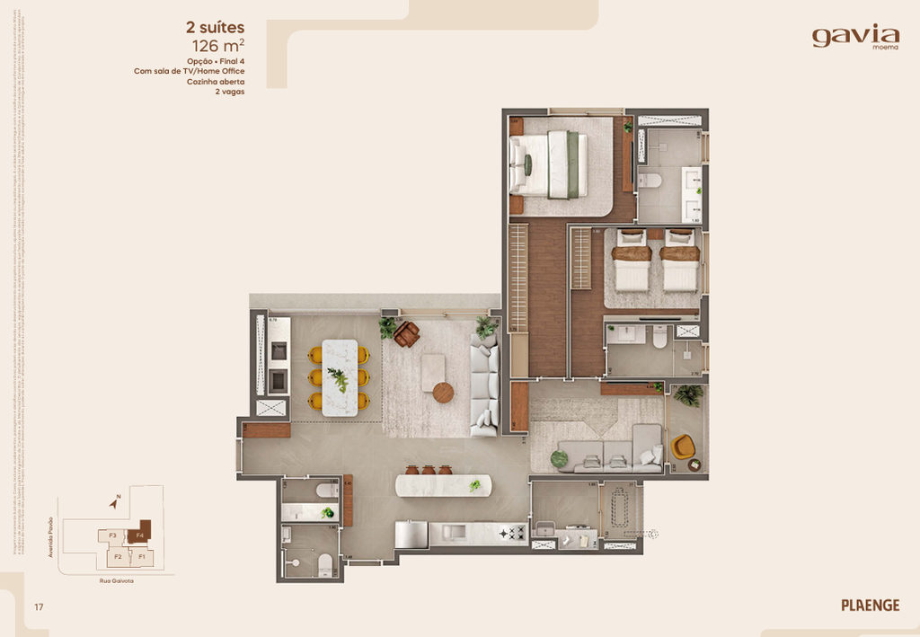 Cobertura, 1 quarto, 149 m² - Foto 30