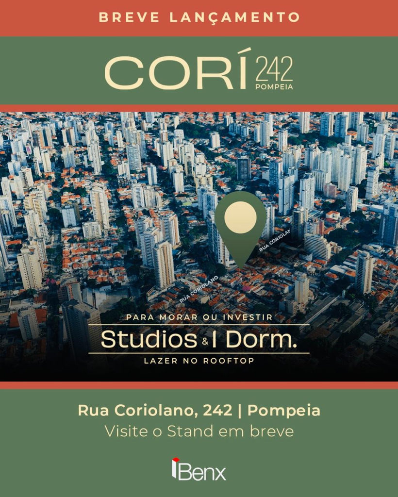 Apartamento à venda com 1 quarto, 40m² - Vila Romana,São Paulo