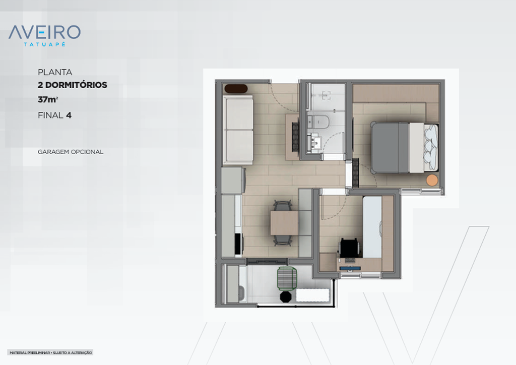 Apartamento, 2 quartos, 50 m² - Foto 24