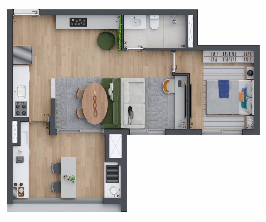 Loja-Salão, 27 m² - Foto 12