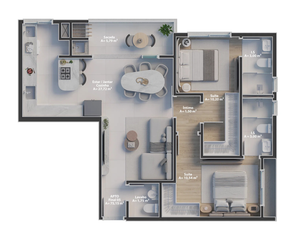 Apartamento, 1 quarto, 37 m² - Foto 26