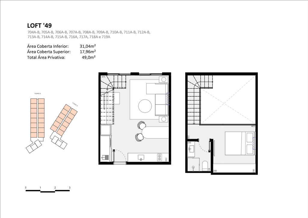 Apartamento, 1 quarto, 49 m² - Foto 27
