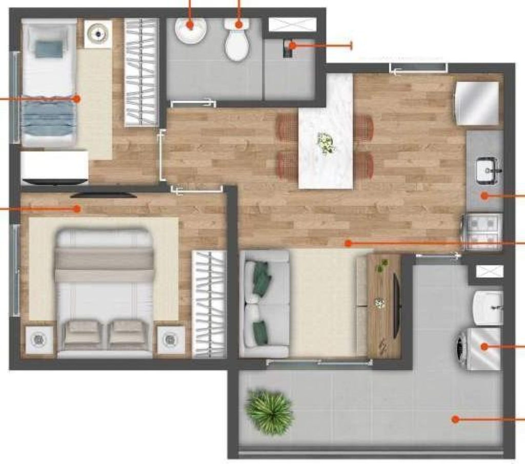 Apartamento, 2 quartos, 31 m² - Foto 25