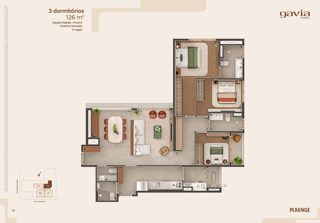 Cobertura, 1 quarto, 149 m² - Foto 31