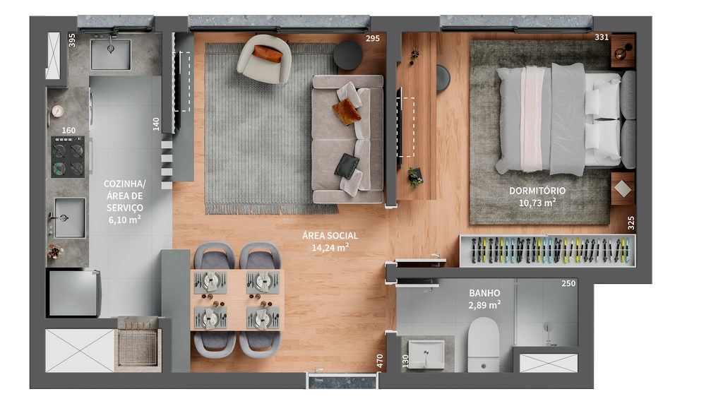 Apartamento, 3 quartos, 83 m² - Foto 29