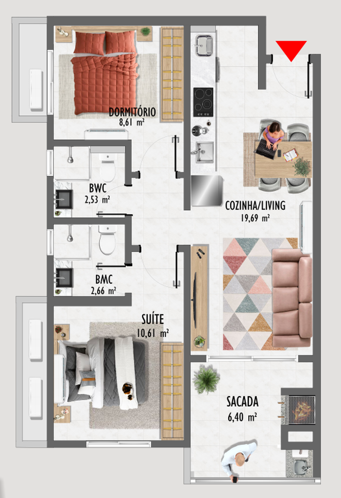 Apartamento, 3 quartos, 110 m² - Foto 8