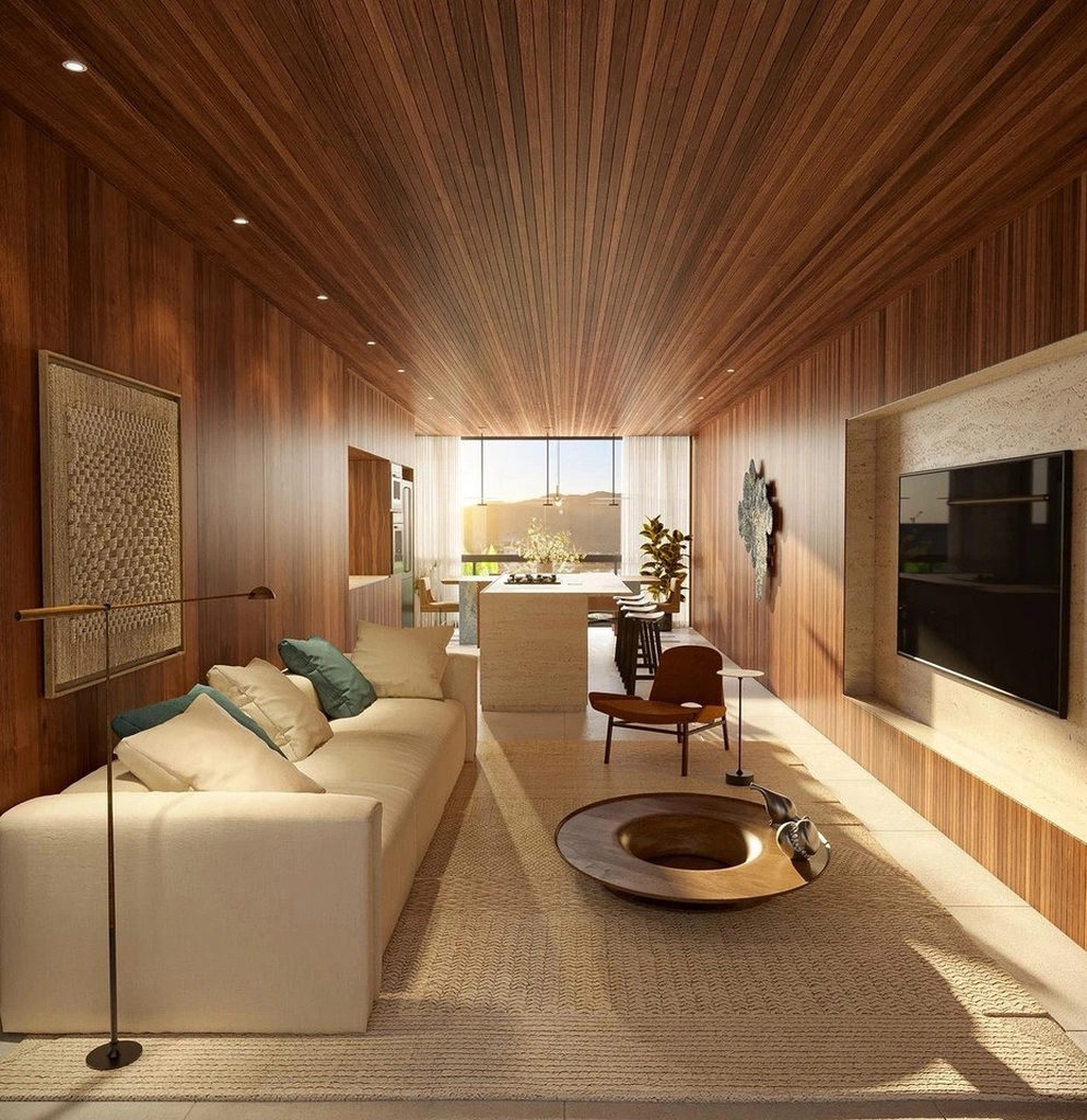 051 living - Isla Saona Residence - Porto Belo | 2 Suítes e 1 Vaga, 92 m² | Lazer Completo