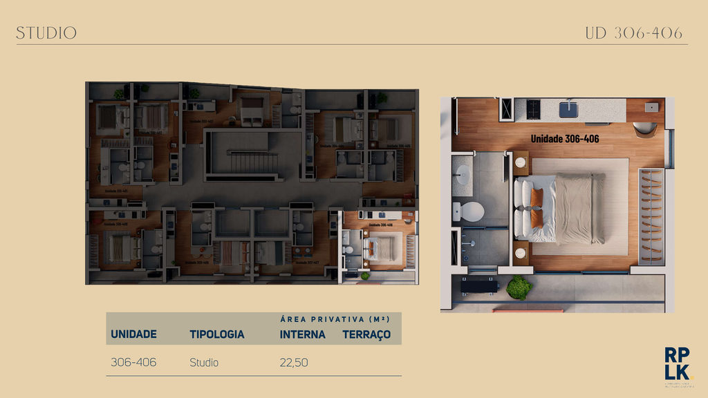 Planta - Unidade 306-406