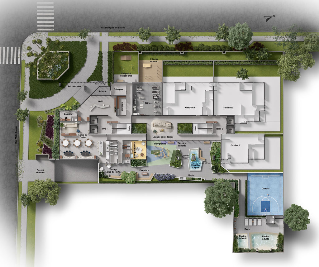 Planta - Implantação