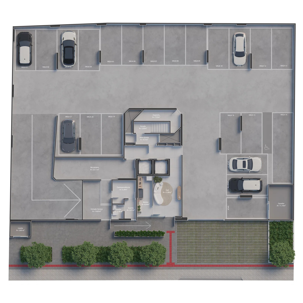 Apartamento, 1 quarto, 37 m² - Foto 23