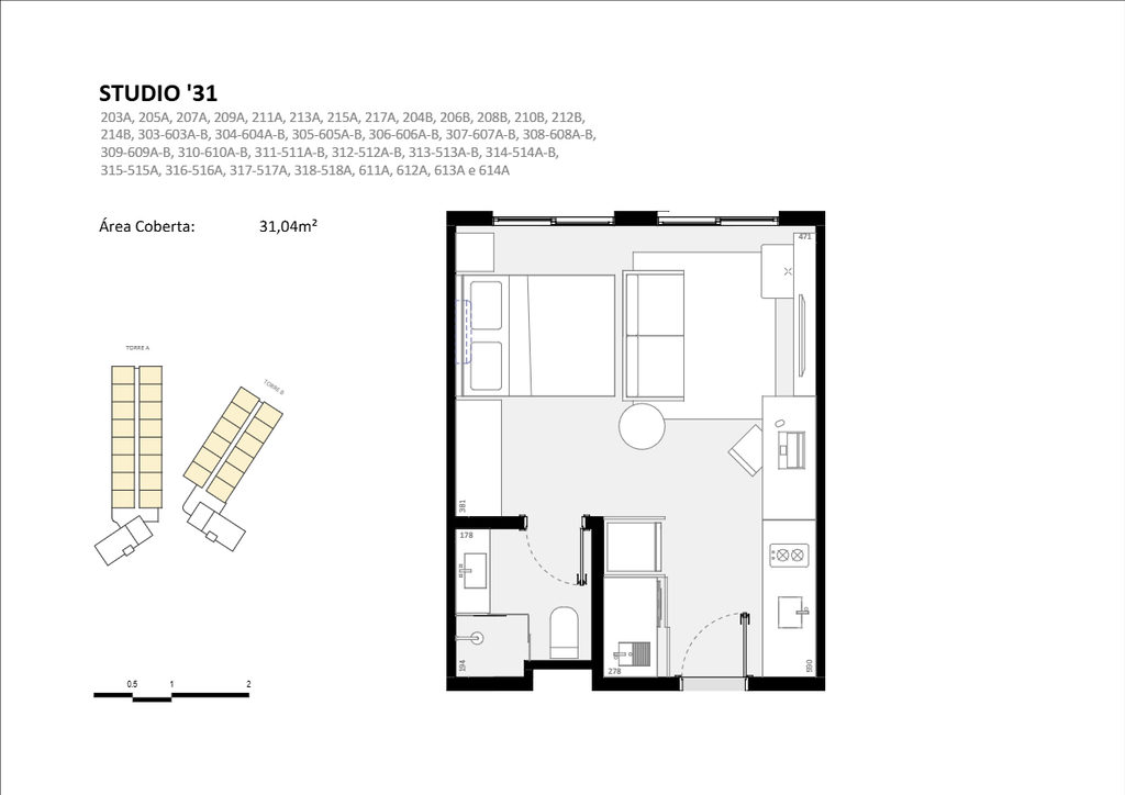 Apartamento, 1 quarto, 49 m² - Foto 25