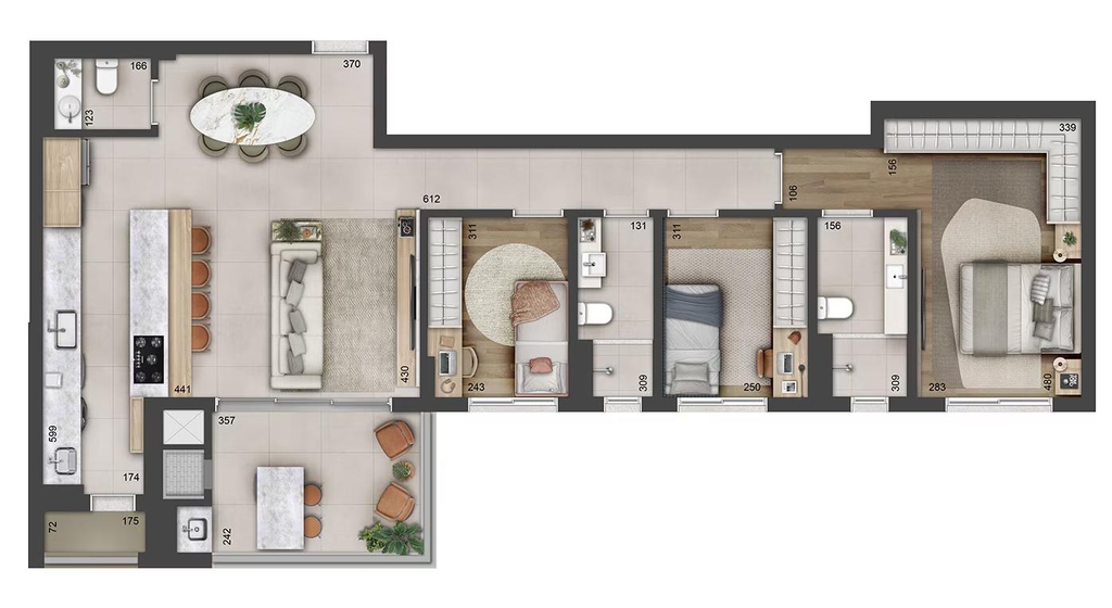 Apartamento, 3 quartos, 115 m² - Foto 12