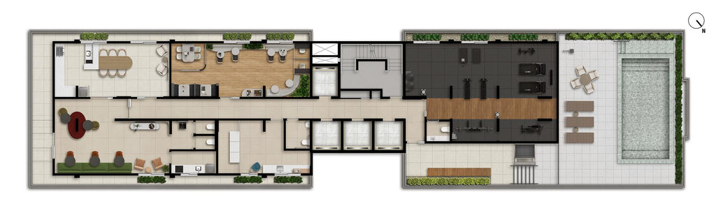Apartamento, 1 quarto, 33 m² - Foto 9