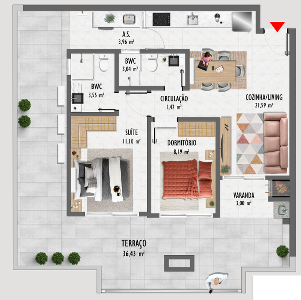 Apartamento, 3 quartos, 110 m² - Foto 15