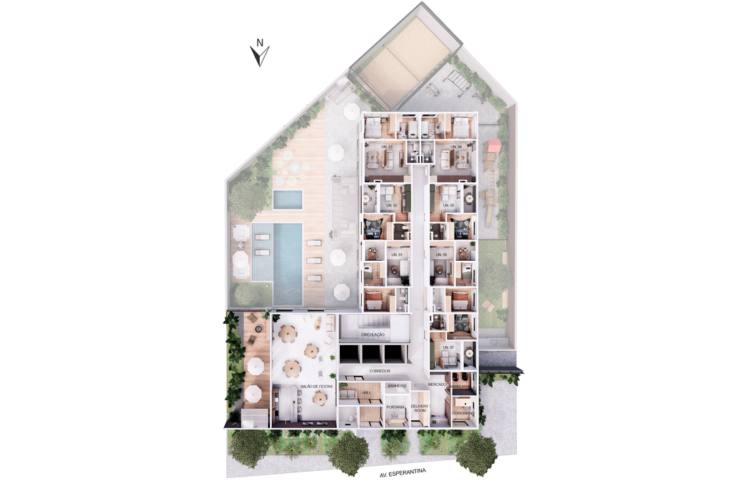 Apartamento, 1 quarto, 27 m² - Foto 44