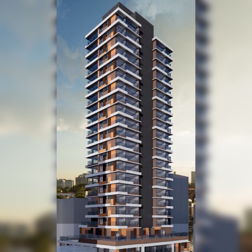 fachada - Studio à venda em São Paulo, Perdizes, com 1 quarto, 36,29m²