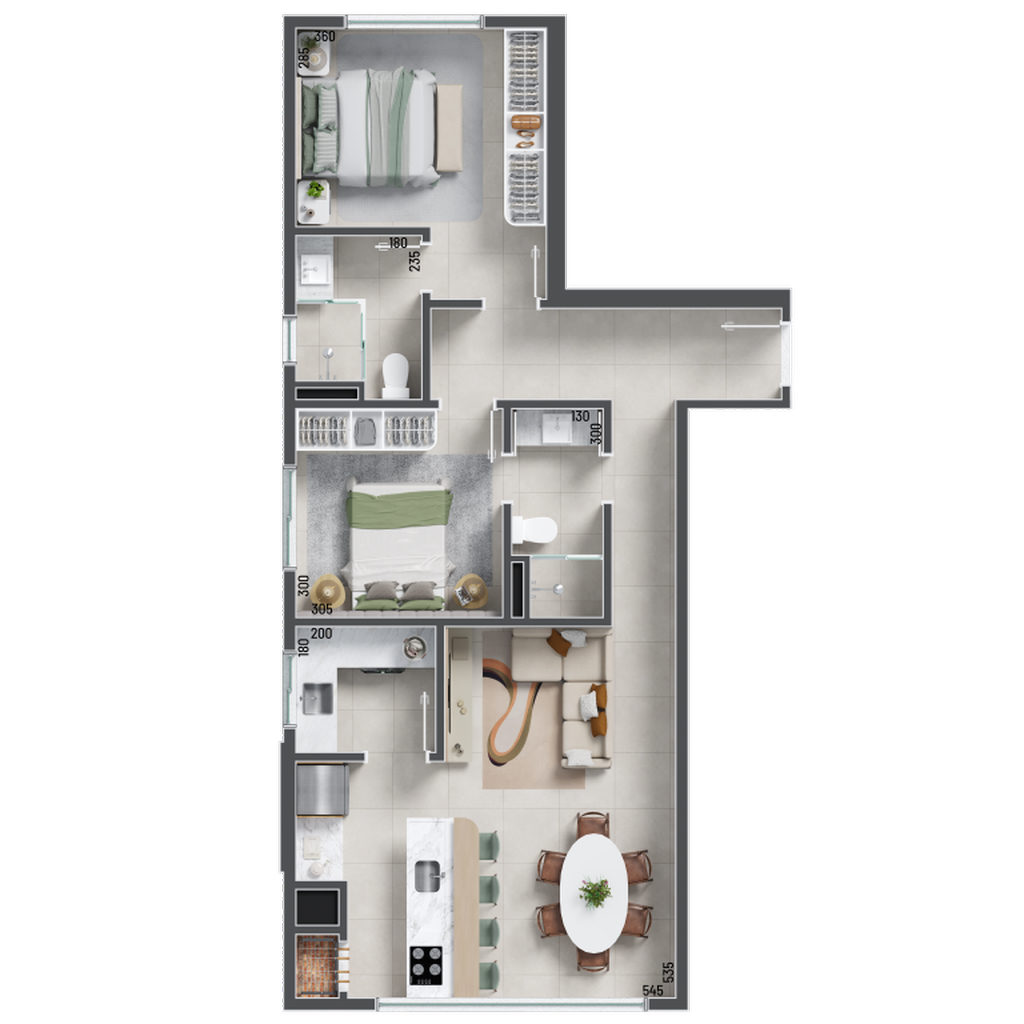 Apartamento, 1 quarto, 31 m² - Foto 37