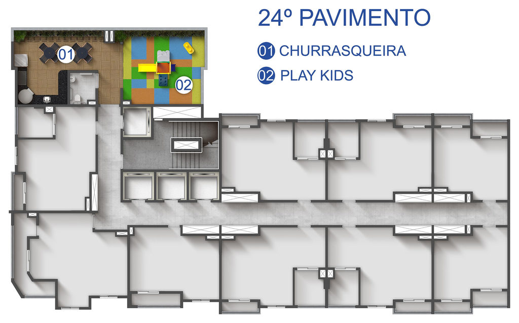 Apartamento, 1 quarto, 29 m² - Foto 27