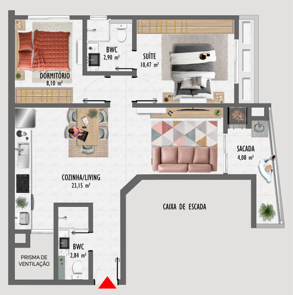 Apartamento, 3 quartos, 110 m² - Foto 10