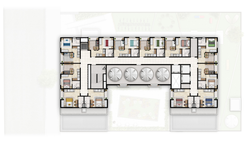 Apartamento, 1 quarto, 25 m² - Foto 23