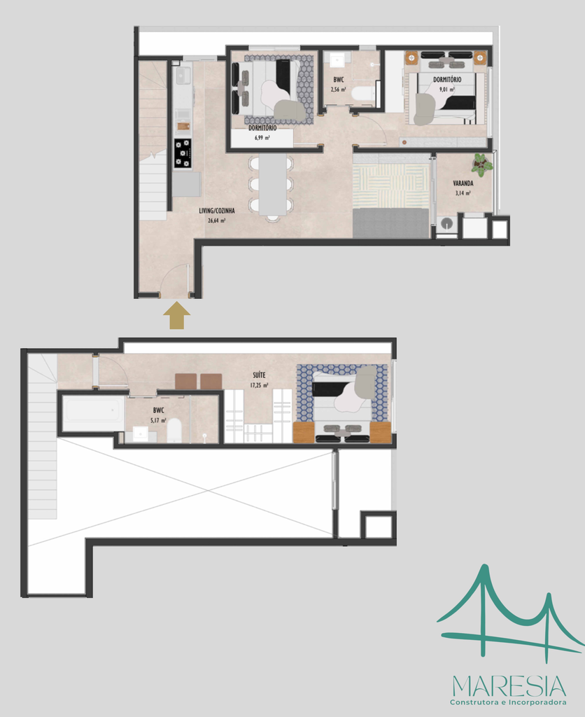 Apartamento, 3 quartos, 94 m² - Foto 89