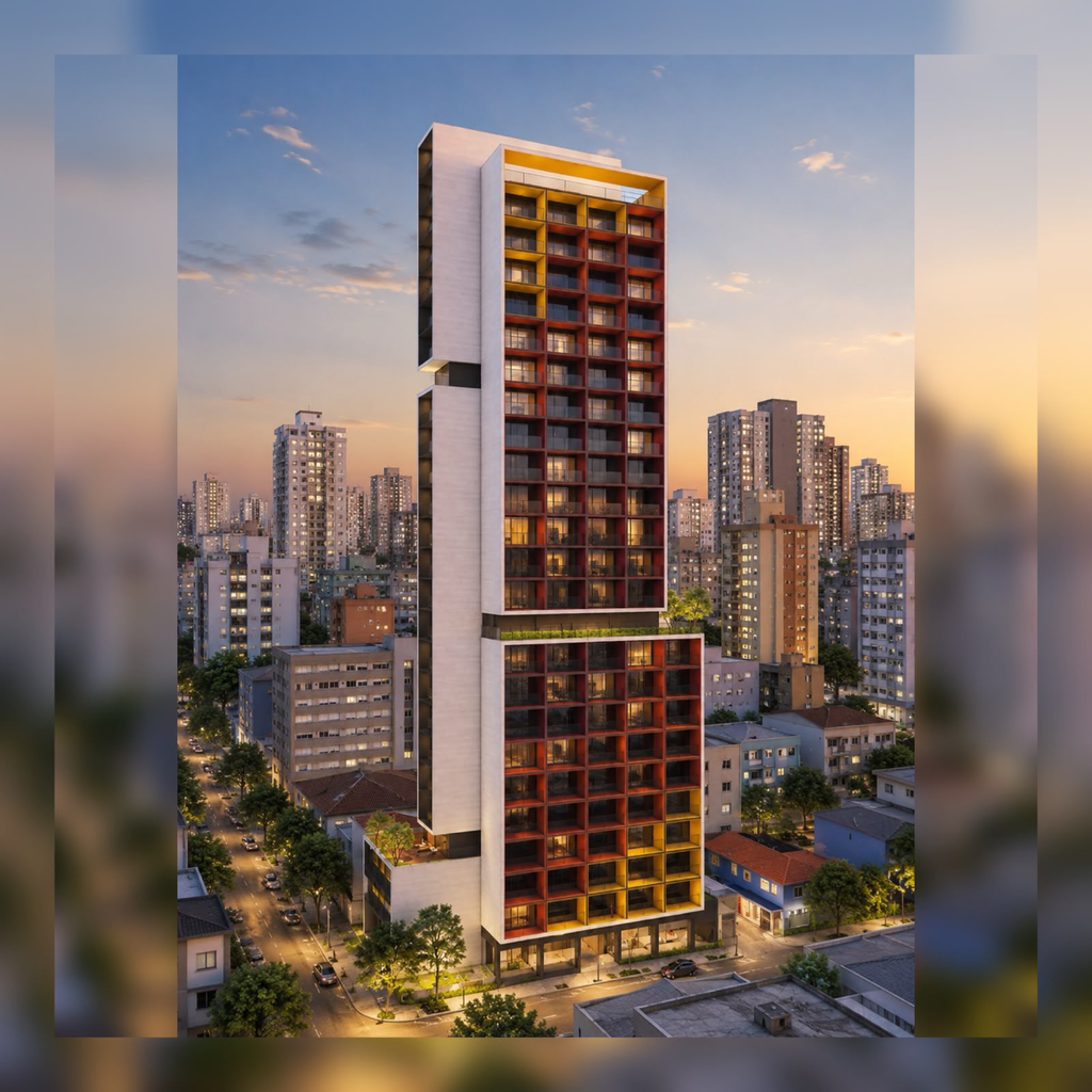 Studio à venda em São Paulo, Consolação, com 1 quarto, 32,02m² - Imóveis Magamar